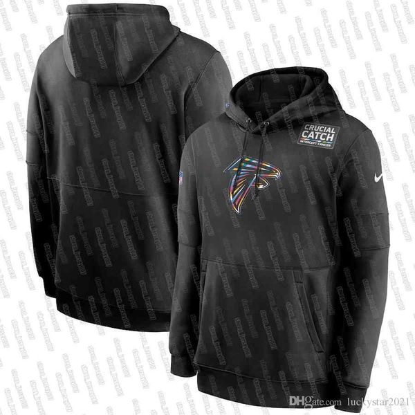 

atlanta falcons black 2020 salute to service mens pullover hoodie cincinnati bengals green bays packers football, Black;red