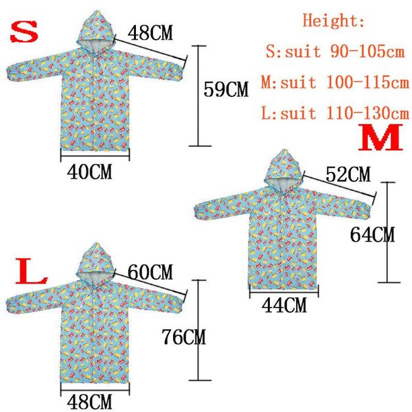 

детский плащ милый capa de chuva водонепроницаемый япония дети дождевое покрытие пончо дождевая одежда с капюшоном jaqueta непроницаемый jll