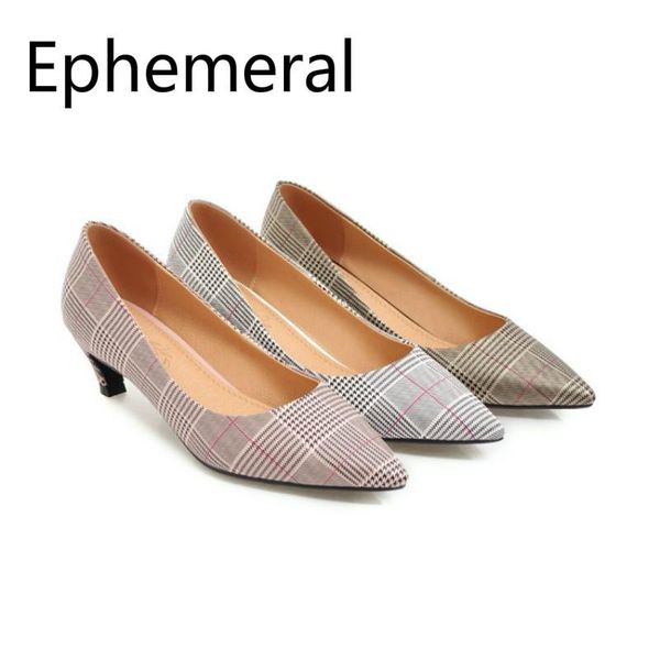 

dress shoes 2021 fashion lace up pumps leather women square high heel size 46 47 48 pointy toe patchwork autumn stilettos selling red, Black