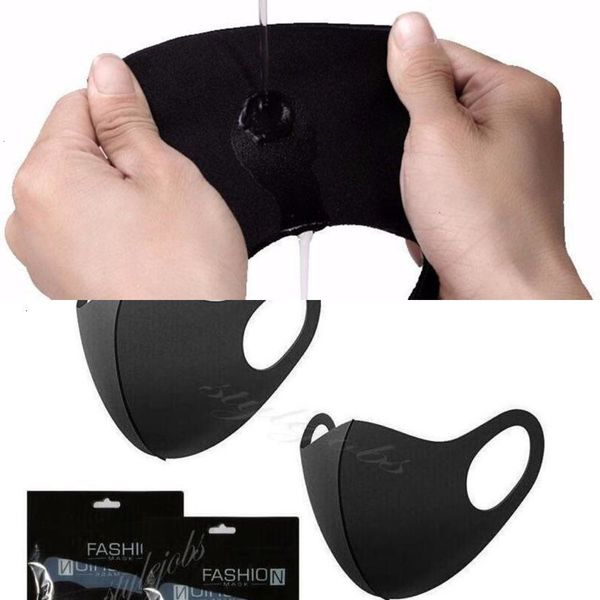 

factorypc6fface washable fashion reusable cloth dust black kids masks anti protective mouth mask cotton cycling chi