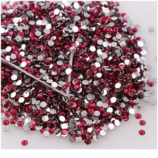 

m 1000pc resin flatback rhinestones non ix flatback nail rhinestoens for diy clothes nails 3d nail art jewelry dec jlleby, Black