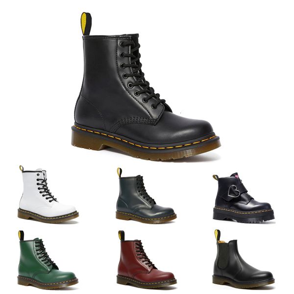 

men women boots snow booties martin boot black white red green blue men women winter boot platform shoes ankle snow martin boots 36-44