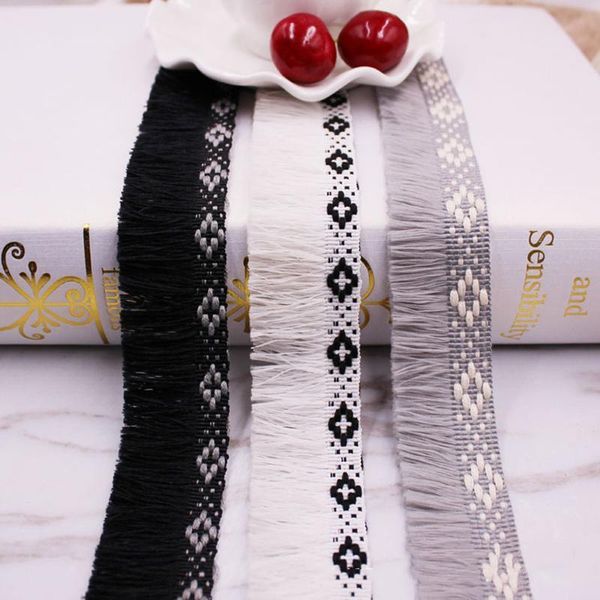

10yards lot ribbon tassel lace diy accessories lace tassels trimming fringes for home furnish sewing clothes curtains decoration h jllasq