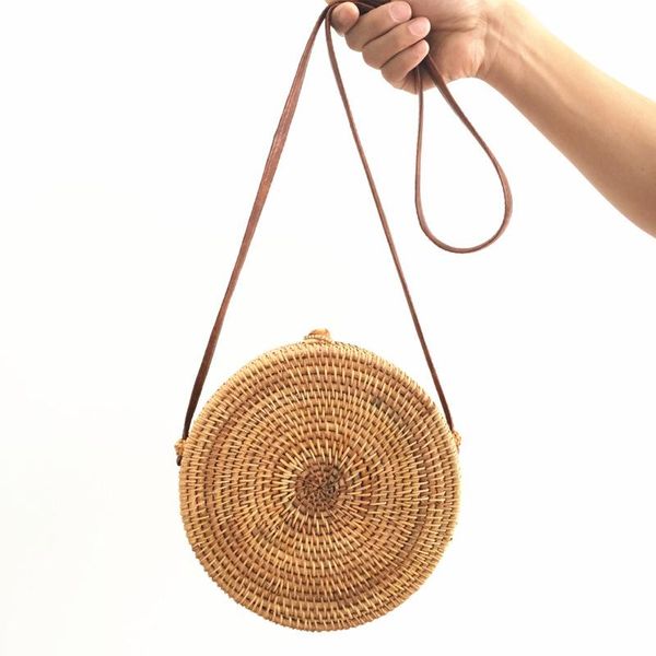 

by makes hand-made rattan the bag cane ins up the package aslant beach bags straw female baoyuan bag shoulder ftjm1 qynf