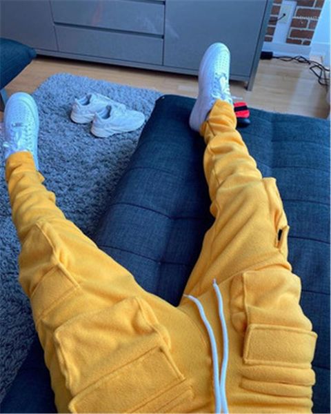 

drawstring pants fashion trend high waist home sports trousers spring female new fleece loose furry casual pants women solid color, Black;white