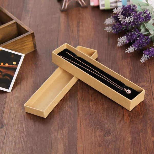 

5pcswholesale multi size spot kraft paper jewelry packaging display box earring ring bracelet box wedding favors and gifts boxes wmtxon