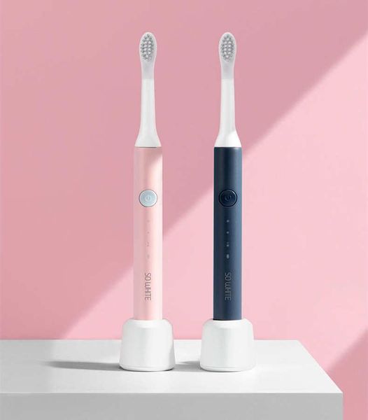 

sonic soft hair electric toothbrush, automatic vibration and rechargeable male and female couples suit waterproof brush