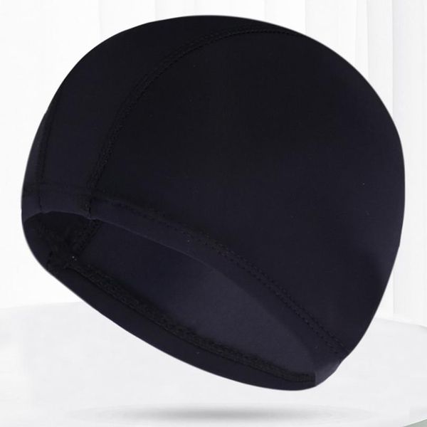 

multi colors prints men women fabric swimming cap swim pool water sports bathing elastic nylon caps hat turban for sqctns