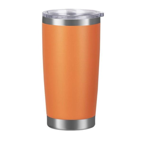 

new}stainless steel tumblers egg cups wine travel double wall vacuum large capacity sports mugs ice beer mug for cars 20oz dhf1347