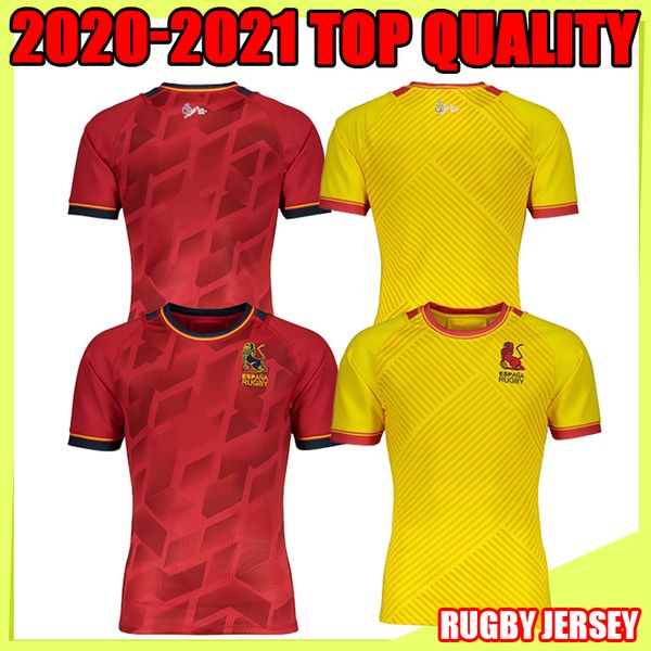 

new 2020 2021 spain rugby jerseys t shirts espana 20 21 high-quality rugby shirts s-5xl, Black;gray
