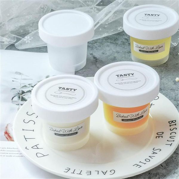 

10pcs 100/500ml plastic dessert ice cream cups mousse container jelly pudding cup with lid for party wedding supplies1