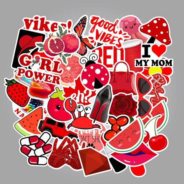 

50pcs cool hiphop stickers waterproof skateboard scrapbook suitcase pink sticker pack animal lapracing kid sticker children gift