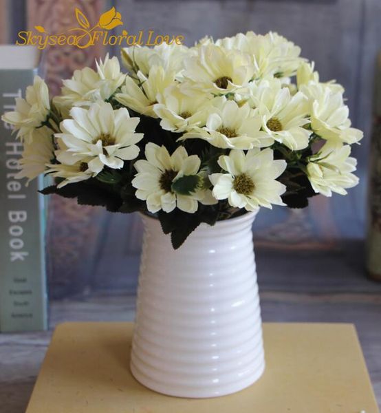 

decorative flowers & wreaths flower painting chamomile living room decoration fake studio background wall wedding