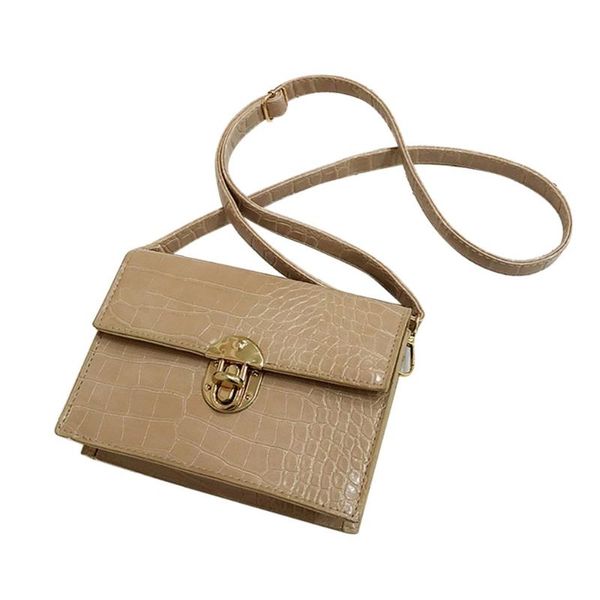 

women's designer luxury handbag 2020 fashion new pu leather women handbags crocodile pattern shoulder messenger bag