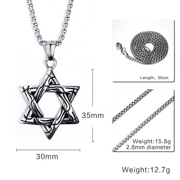 

qwc che22 stainless steel necklace sell popular single 35mm punk stars shape usa lover gift women jewelry q1209, Bronze;silver