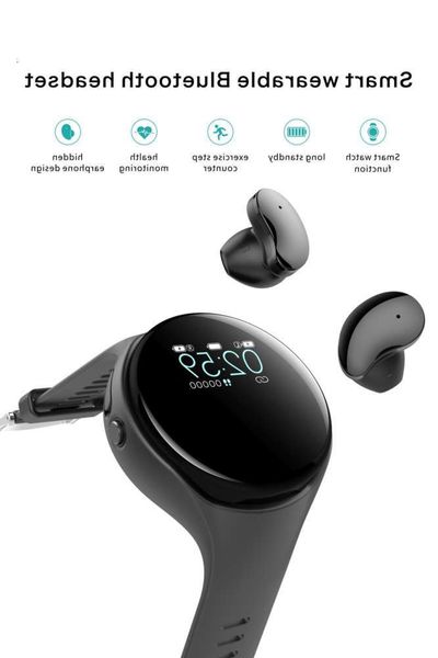 

sports smart wear bluetooth headset watch twobgt