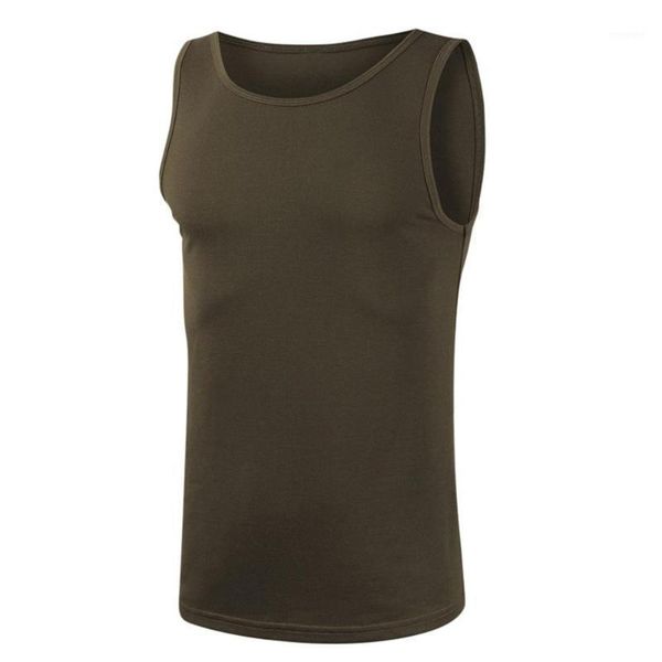 

men's sports t-shirt fitness muscle vest solid color sleeveless pullover bodybuilding outdoor workout fitness clothes, White;black