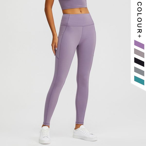 

новые обнаженные брюки йоги женские высокие бедра высокие беговые беговые бегущие упругими ногами спортивные фитнес дизние девять точечных б, White;red