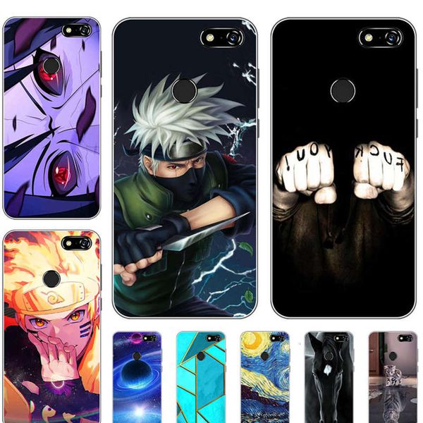 

fashion naruto cover lenovo a5 l18011, cover 5.45 ", super mom and dad, tpu soft cover, silicone cart