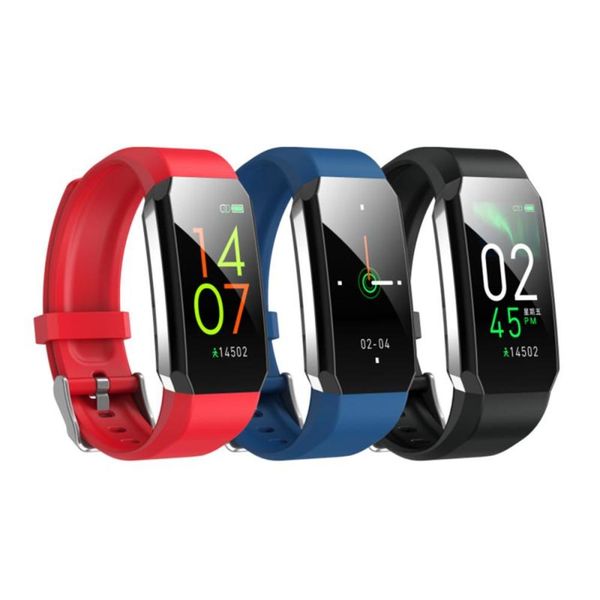 

intelligent men's wristband, waterproof sports watch, heart rate control, ip67, thermometer