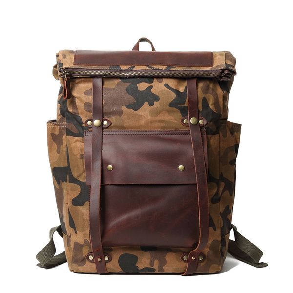 

big canvas laphiking bag of waterproof men 5xnh