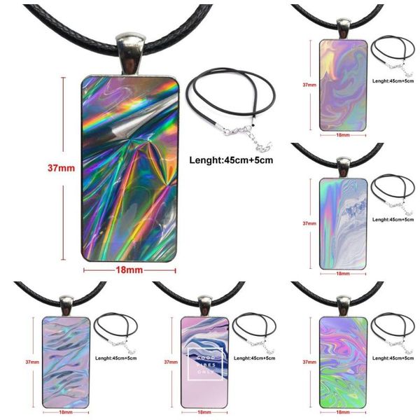 

pendant necklaces pastel metallic tumblr original black for kids beads steel color glass cabochon with rectangle shaped choker necklace, Silver