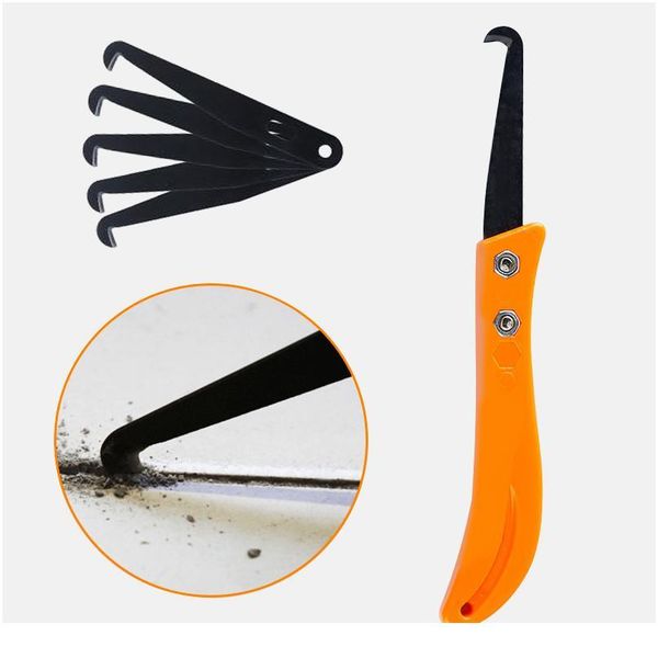 

tile gap repair tool hook knife professional cleaning and removal of old grout hand tools tungsten steel joint notcher jllqhv