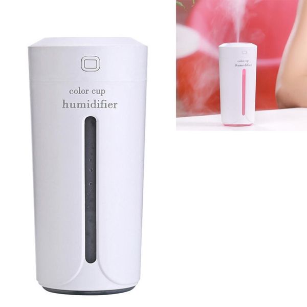 

household usb mini mute colorful cup night light smart timing aromatherapy humidifier