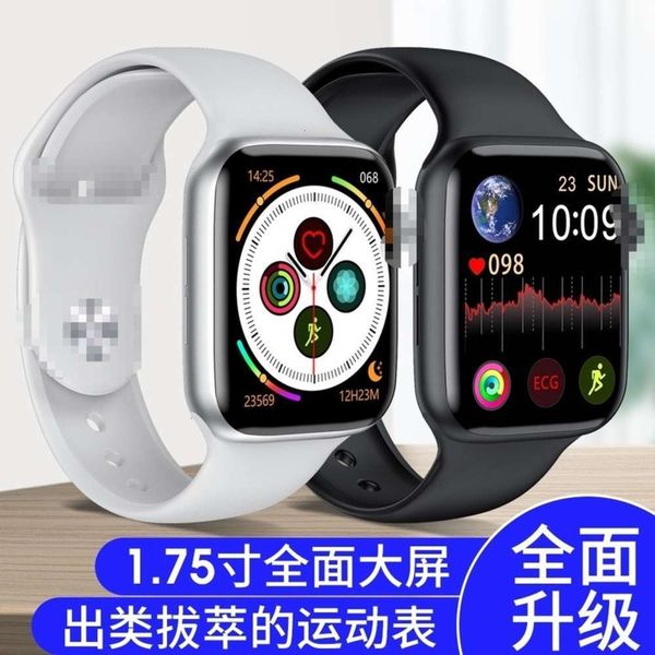 

bluetooth watch w26 smart selling conversation temperature heart rate ecg movement monitoring waterproof watchho0u, Slivery;brown