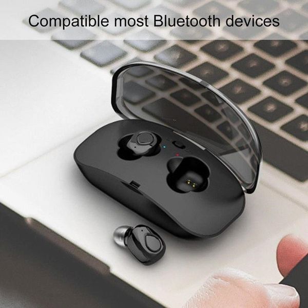 

new x18 bluetooth earphone tws sport headset in ear wireless earphones earpiece mini tws earbuds for smart phone