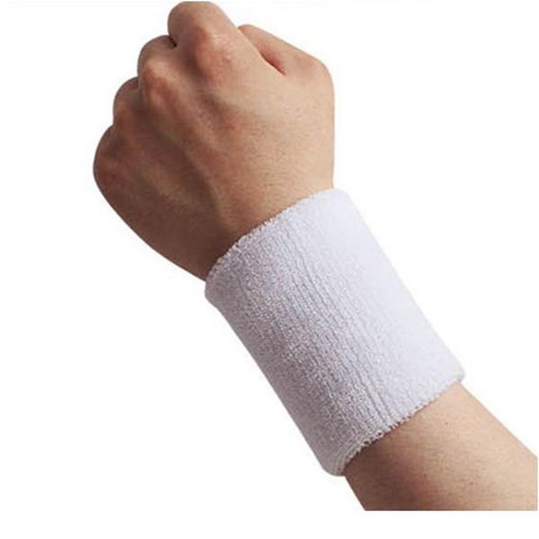 

sweat band terry cloth wrist band for tennis basketball badminton sport wrist support for basketball volleyba jllgap, Black;red