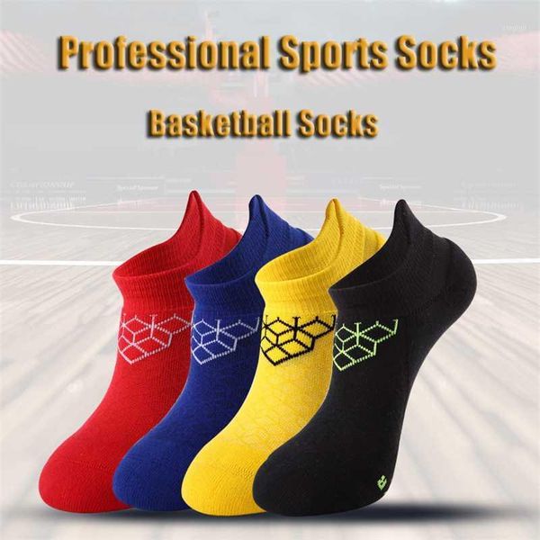 

sports socks professional men's and women's half-ankle for fitness use walk running pressure1, Black