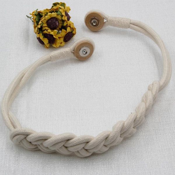 

1pc handwork woven cotton magnet curtain tieback buckle curtain holder drapery home decoration creative decorative room h wmtxlw