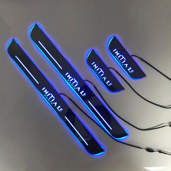 

osmrk led moving door scuff for clio dynamic door sill plate lining overlays guards flowing/fixed light