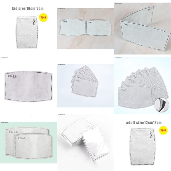 

stock face 5 dhl mads shipin layer protective core replacement mask filter pm2.5 pads qa 1axh 2n072