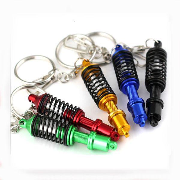 

coilover for adjustable jqtuning suspension damper absorber keychain civic car key chain 7pcu#, Silver