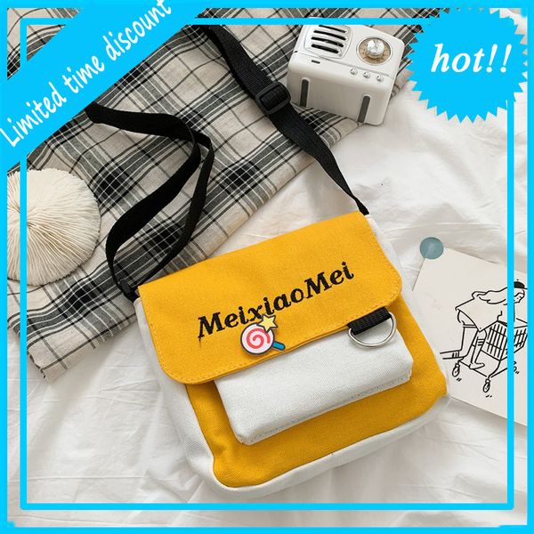 

harajuku's classic soft girl's messenger bag