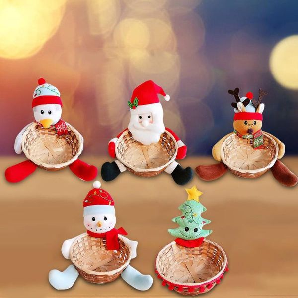 

child kids christmas gift bags candy jar storage bottle santa bag sweet christmas bag and boxes new year 2021navidad