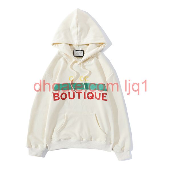 

2020 new arrival men's hoodie sweater autumn/winter fashion letter printing trend ladies pullover hoodie size s-2xl, Black
