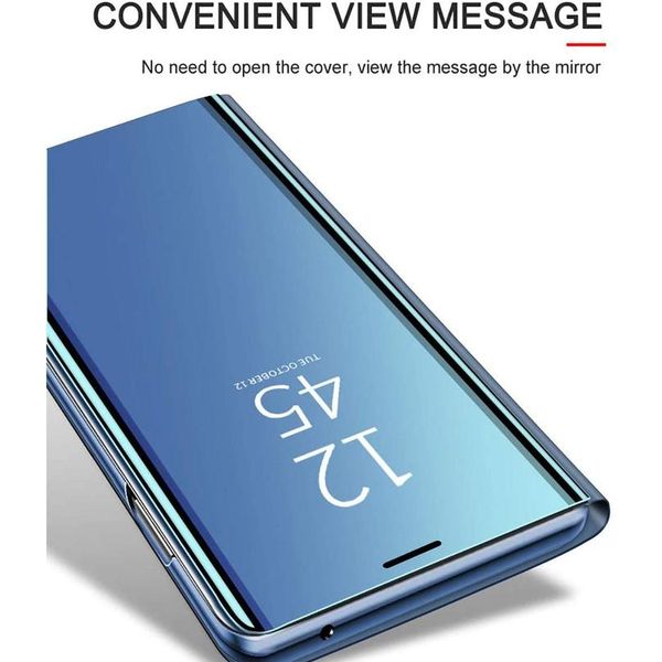 

smart case for huawei p30pro a80 clear view window stand scratchproof full body protective fol jlldga