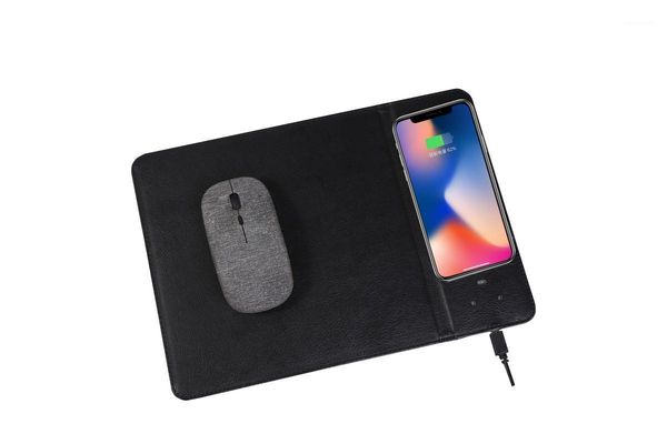 

takuda fast wireless charging mouse pad qi 10w charger 2 in 1 mouse mat for qi enabled devices smart phones1