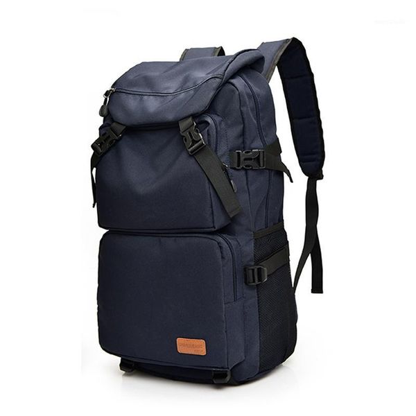 

2020 new fashion traveling backpack for men large capacity waterproof nylon bag for outdoor sport climbing bagpack tourist bag1