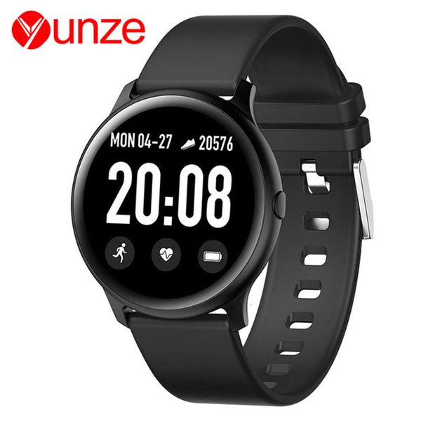 

new kw19 smart bracelet blood prsure heart rate remote control music p multi sport mode ultra thin body watchbgt