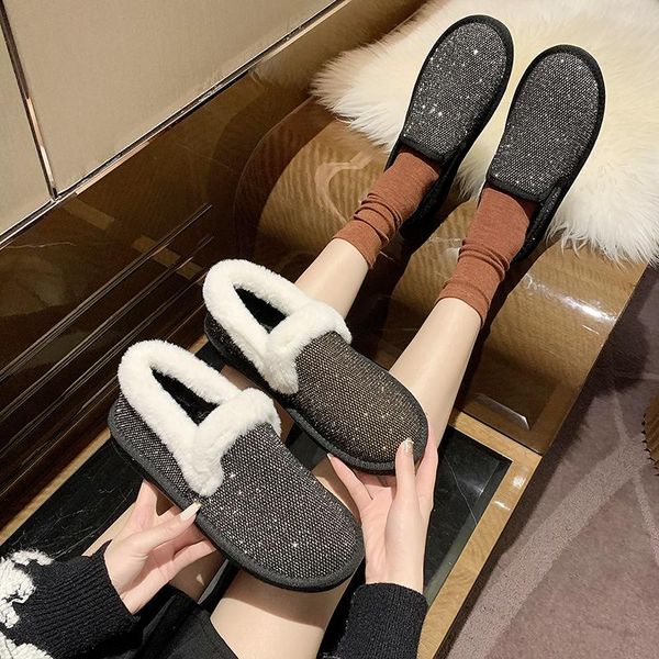 

women shoes autumn mixed colors platform round toe female footwear casual sneaker fall winter creepers comfortable new, Black