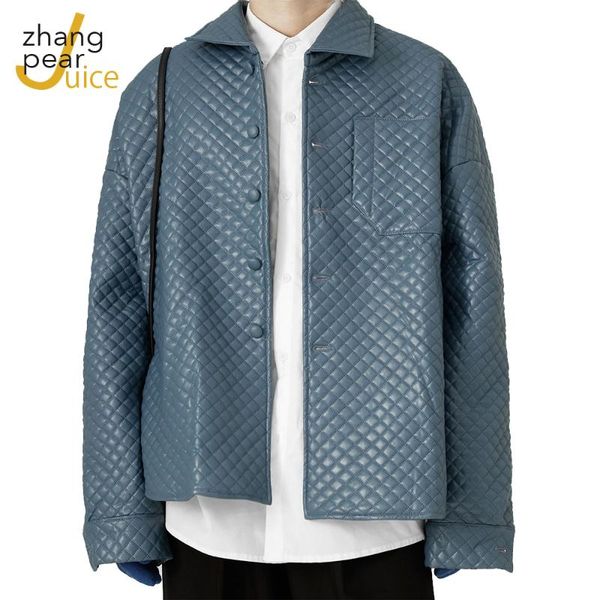 

men leather jackets casual motorcycle bike outwear men coats faux leather coat winter spring chaqueta hombre, Black