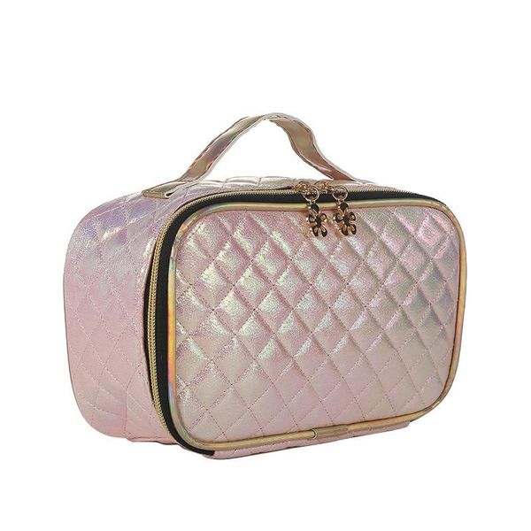 

большая емкости pu портативный сумка для хранения новые дешевые женщины косметика сумка мода оптовая макияж девушки мойка dropshipping