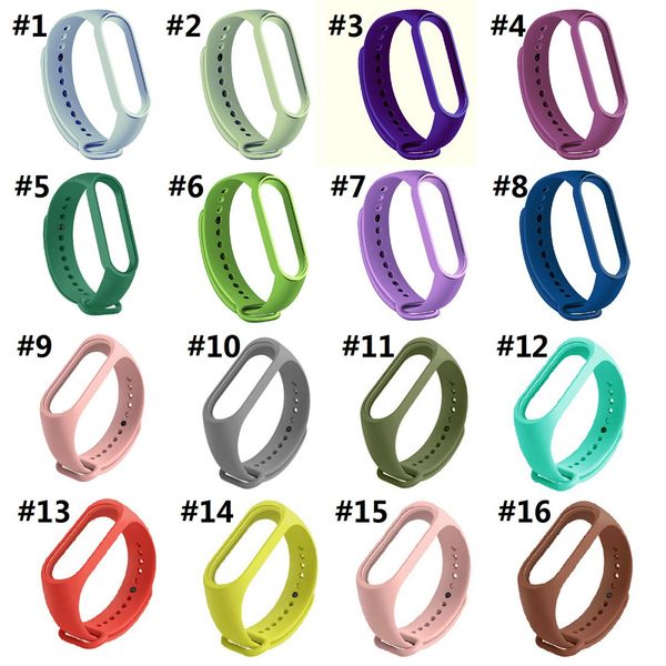 

горячее надувательство красочное для xiaomi mi диапазона 3/4 замена диапазона замены ремень браслет аксессуары браслет