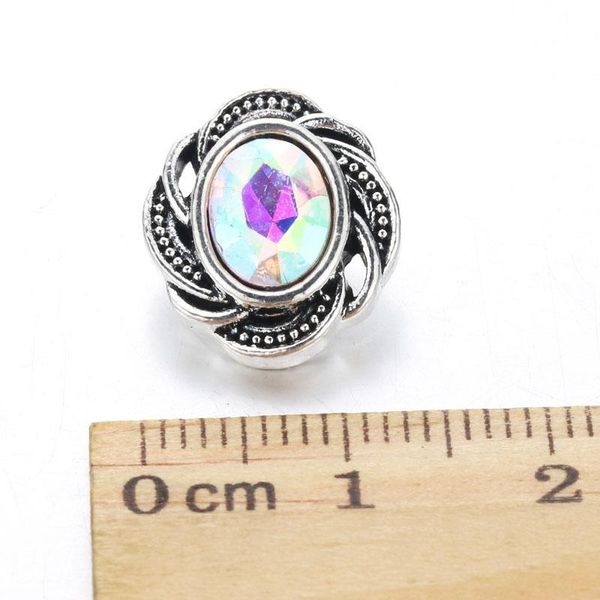 

10pcs lot new cat snap jewelry 12mm snap buttons with rhinestone charm button fit snap bracelets bangles for women h sqchtn
