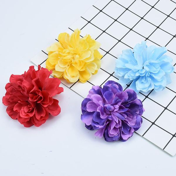 

9см шелковый пион рождественские украшения для домашней свадьбы diy рукоделия скрапбукинг цветы искусственные растения поддельные пластиковы