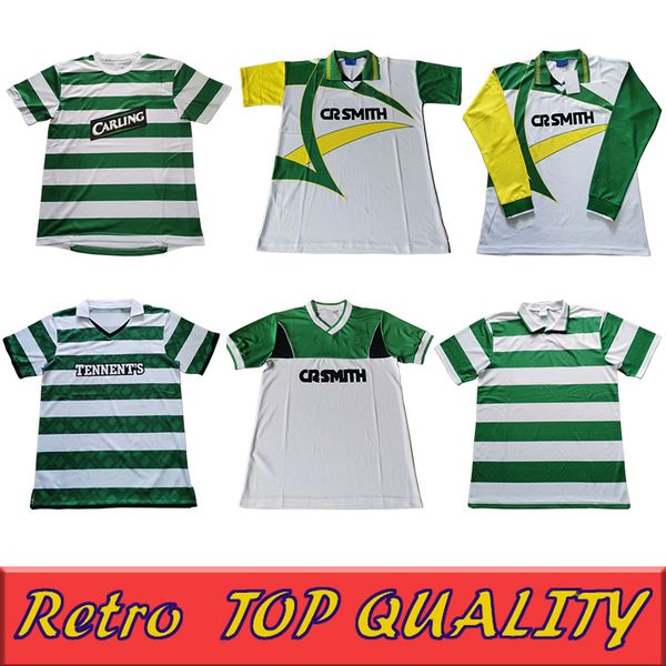 

03 86 89 celtic retro soccer jerseys 1991 1992 1998 1999 2012 football shirts larsson classic vintage sutton 1995 1997 football kits, Black;yellow